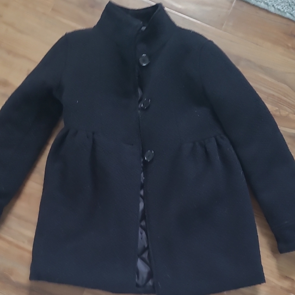 Joe Fresh Kids Black Pea Coat